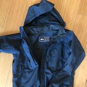 REI E1 Elements waterproof rain jacket